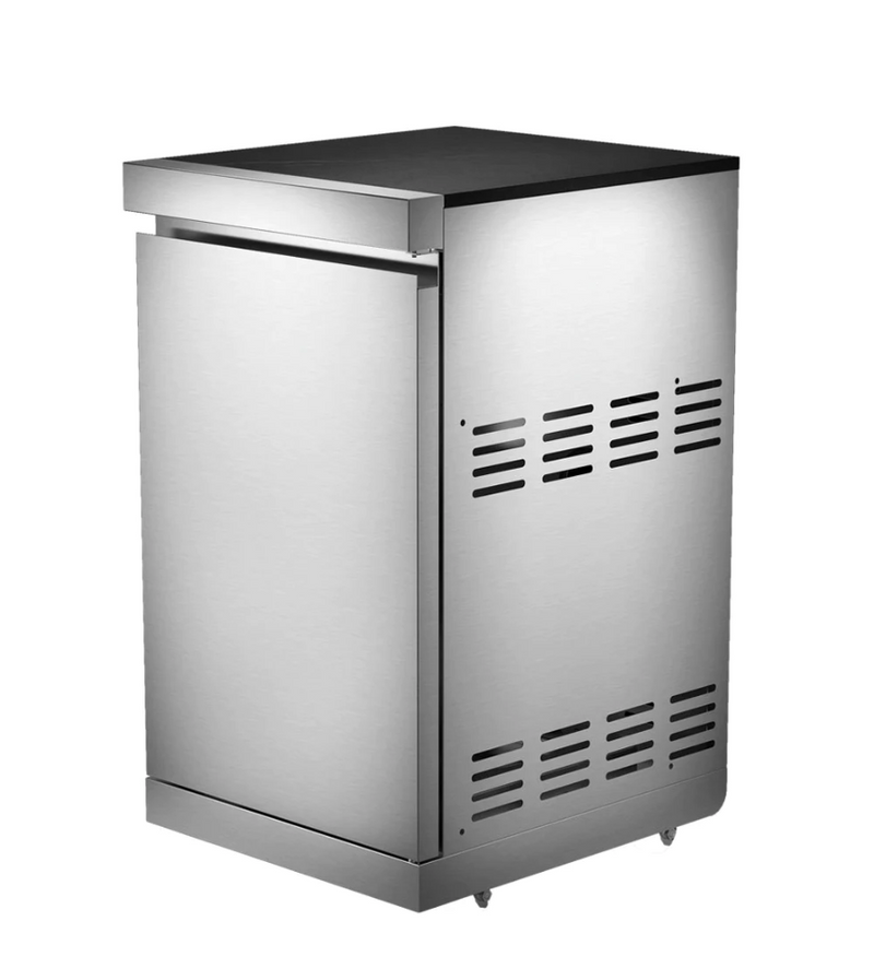 Whistler Outdoor Kitchen 6 Burner BBQ, Sink, Fridge and Gas Bottle Cabinet