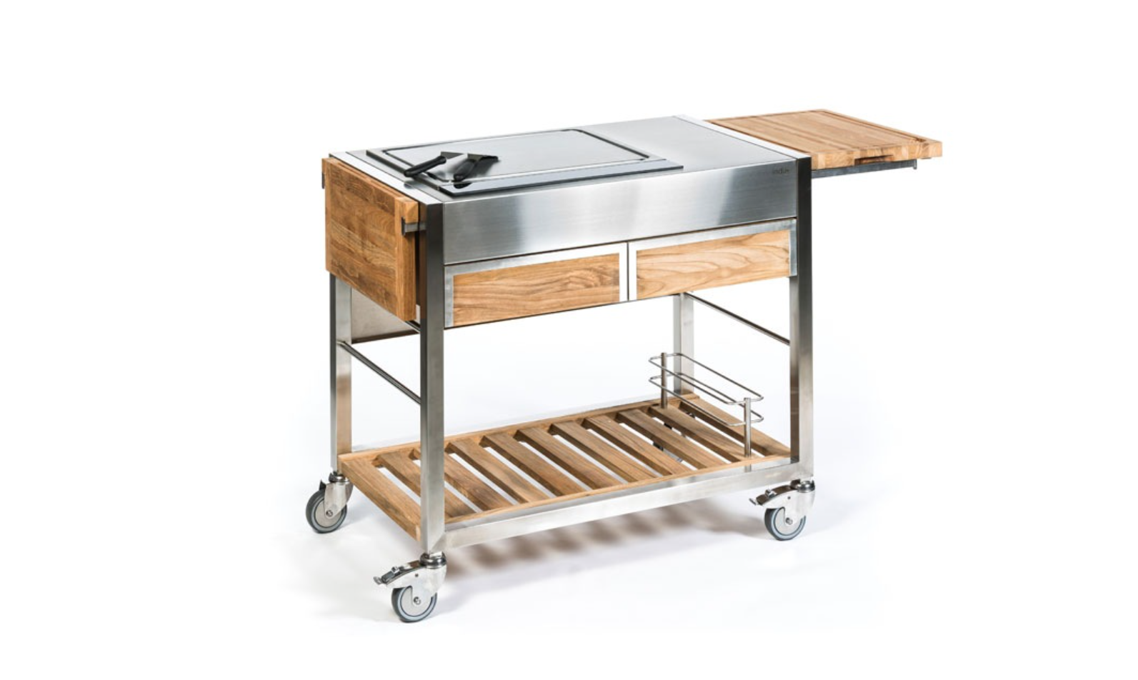 Indu+ TomBoy DUO UNICO Electric BBQ Grill Cart