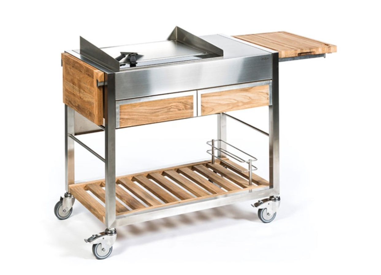 Indu+ TomBoy DUO UNICO Electric BBQ Grill Cart