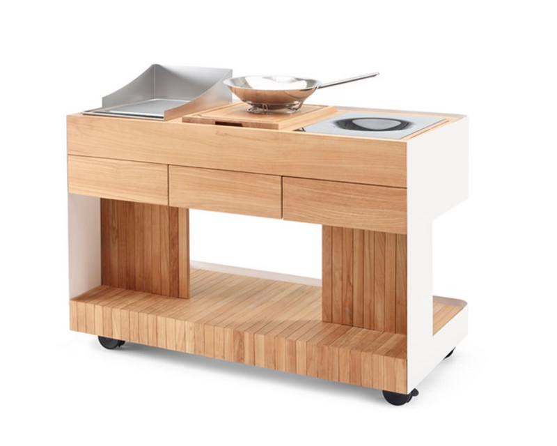 Indu+ Bilba Electric BBQ Grill Cart | Teppanyaki 38