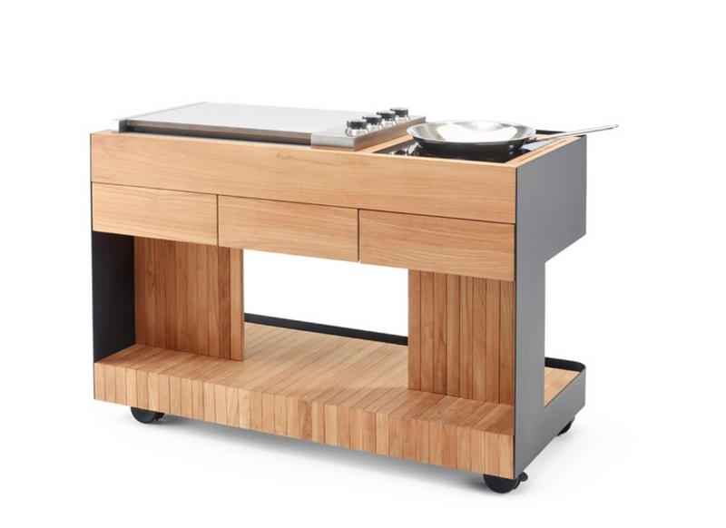 Indu+ Bilba Electric BBQ Grill Cart | Teppanyaki 38