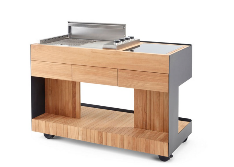 Indu+ Bilba Electric BBQ Grill Cart | Teppanyaki 38