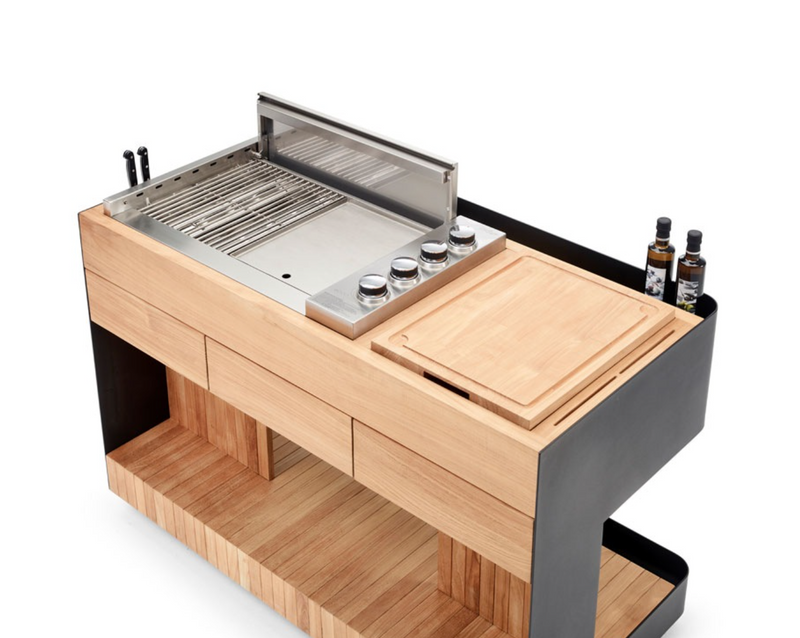 Indu+ Bilba Electric BBQ Grill Cart | Teppanyaki 38