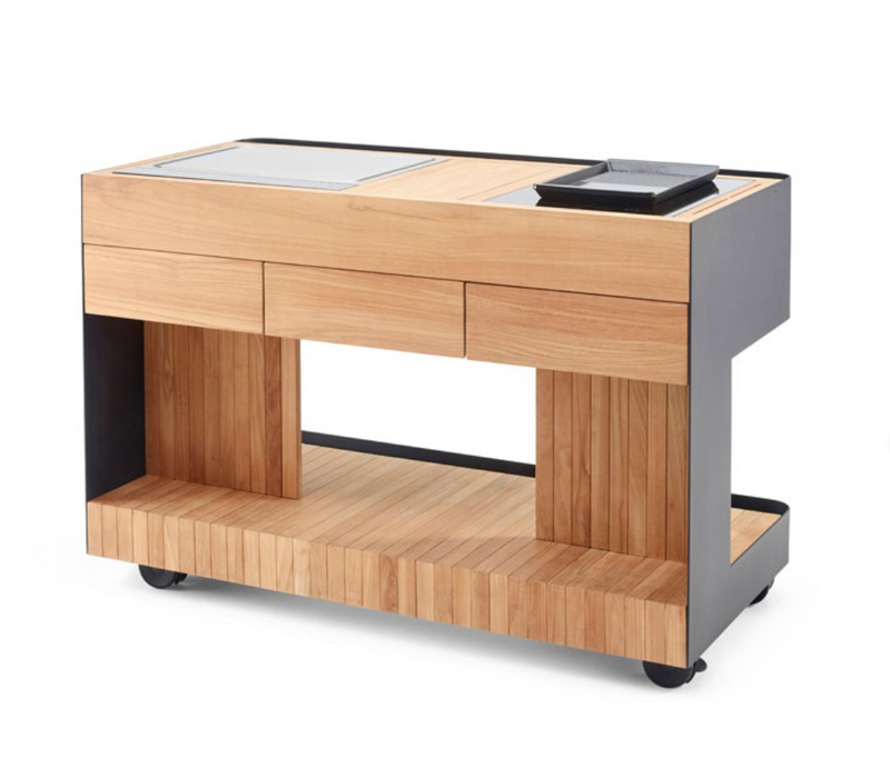 Indu+ Bilba Electric BBQ Grill Cart | Teppanyaki 58