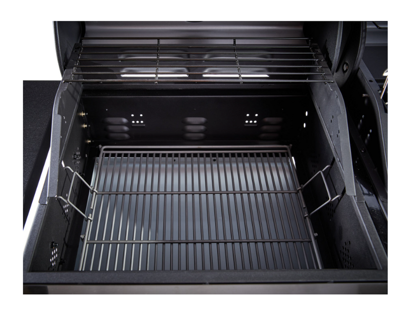 Dual Fuel 4 Burner – Black