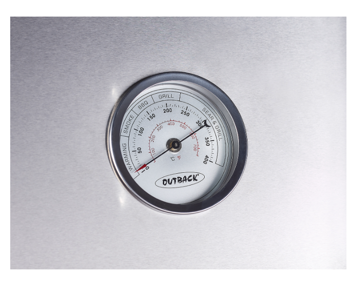 Jupiter 4 Burner Hybrid with Chopping Board – Stainless Steel