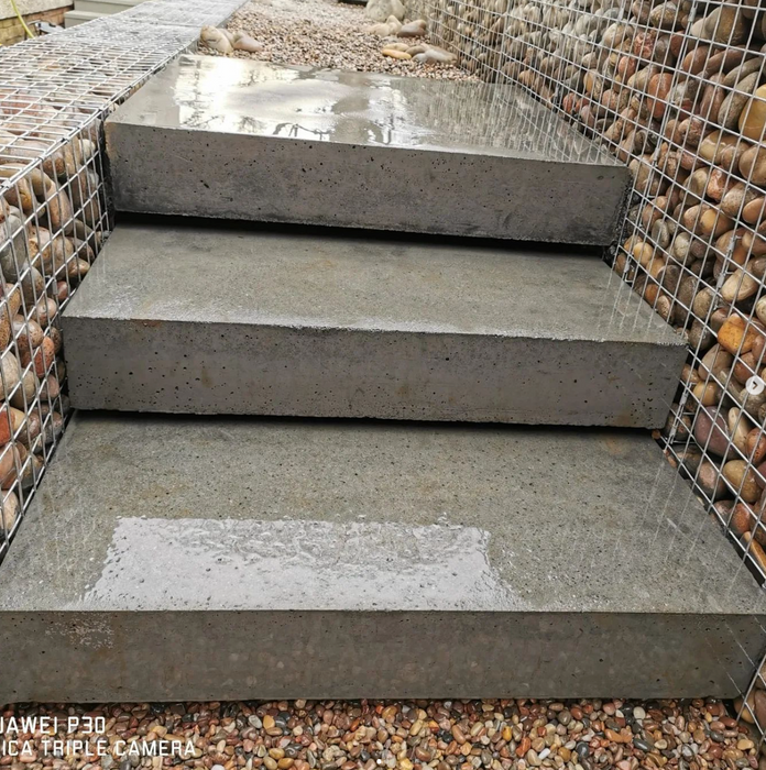 Concrete Outdoor Floating steps