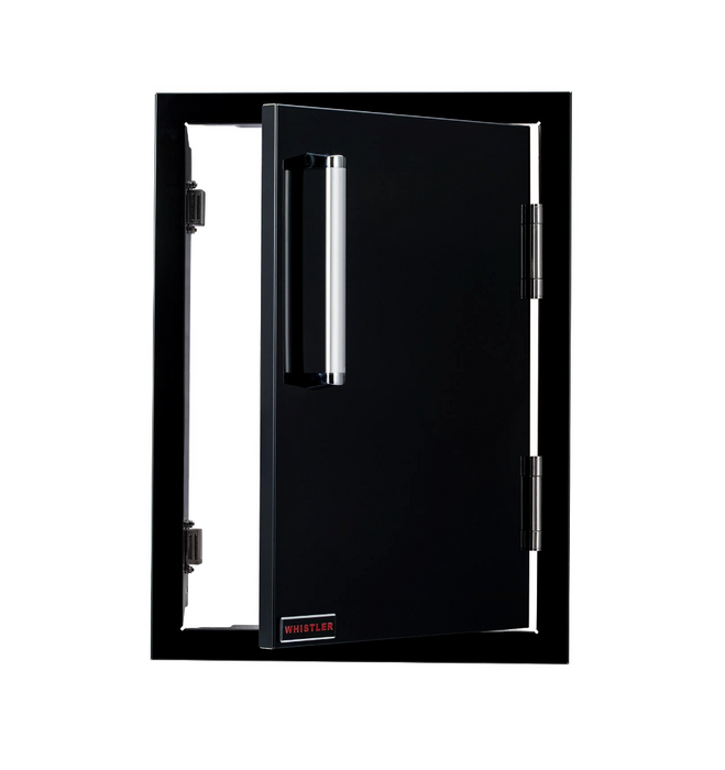 Whistler Black Silk Burford Single Vertical Door