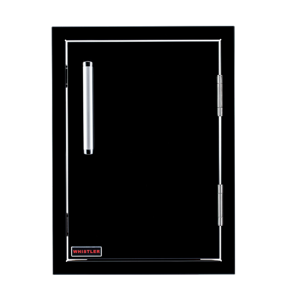 Whistler Black Silk Burford Single Vertical Door