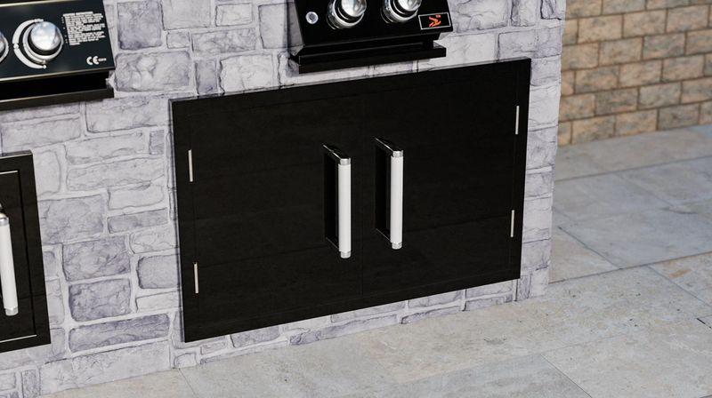 Whistler Black Silk Burford Double Door