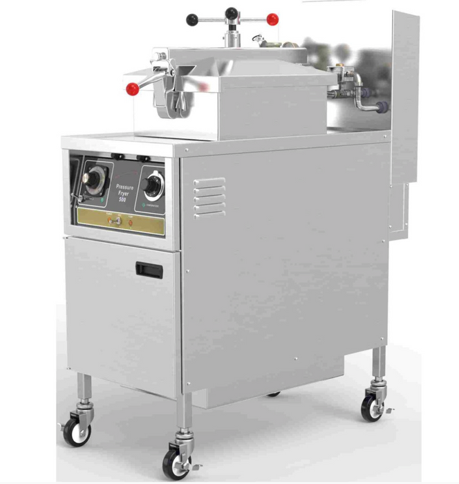 CHEFSRANGE PFE500 ELECTRIC PRESSURE FRYER WITH FILTRATION - MECHANICAL CONTROLS
