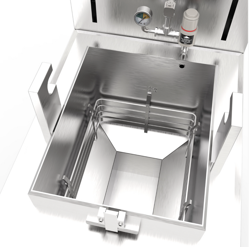 CHEFSRANGE PFE5910 ELECTRIC PRESSURE FRYER WITH FILTRATION & AUTO BASKET LIFT