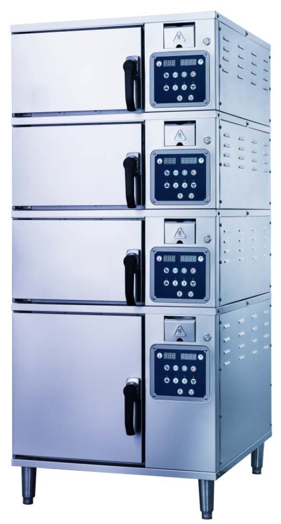 CHEFSRANGE NTS4S-L - 4 TRAY STEAMING OVEN