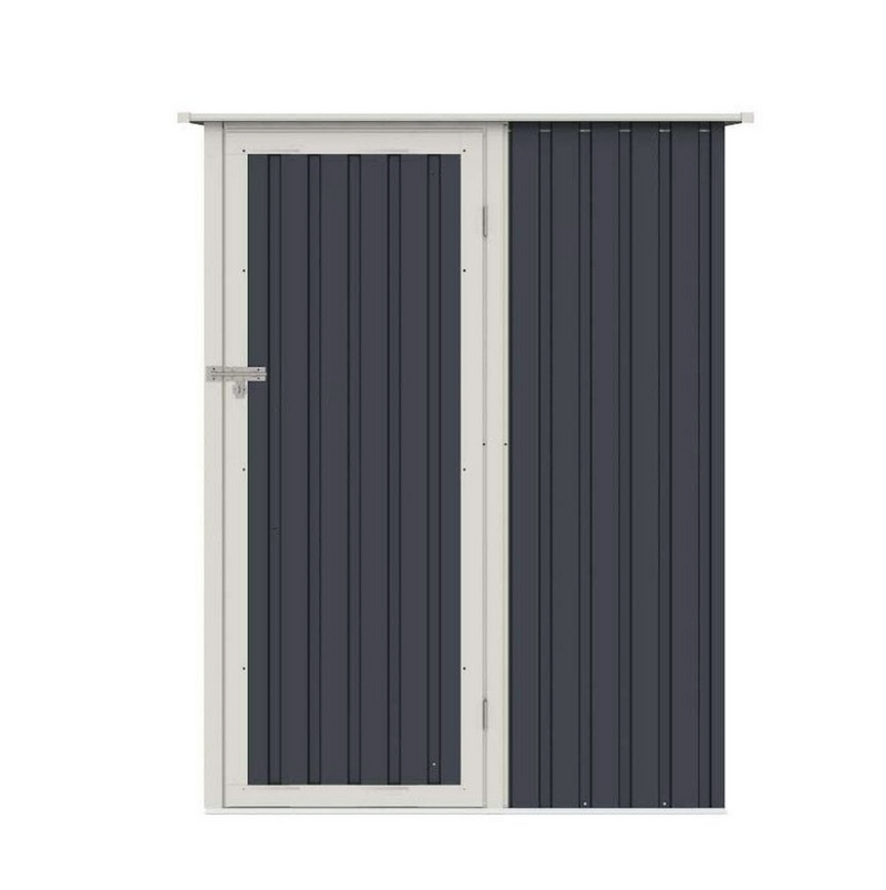 LOTUS PHOEBE PENT METAL SHED 5X3 - GREY