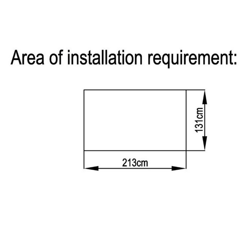 LOTUS HYPNOS APEX METAL SHED GREY 7X4
