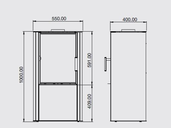 ACR Osprey 5 Wood Stove