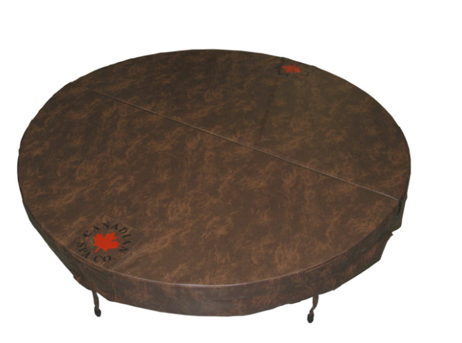 Deluxe Brown Spa Cover 5in/3in