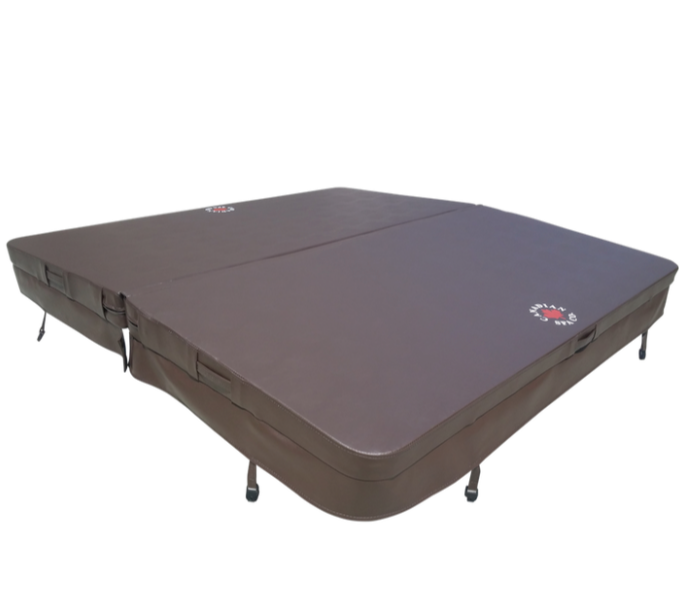 Deluxe Brown Spa Cover 5in/3in