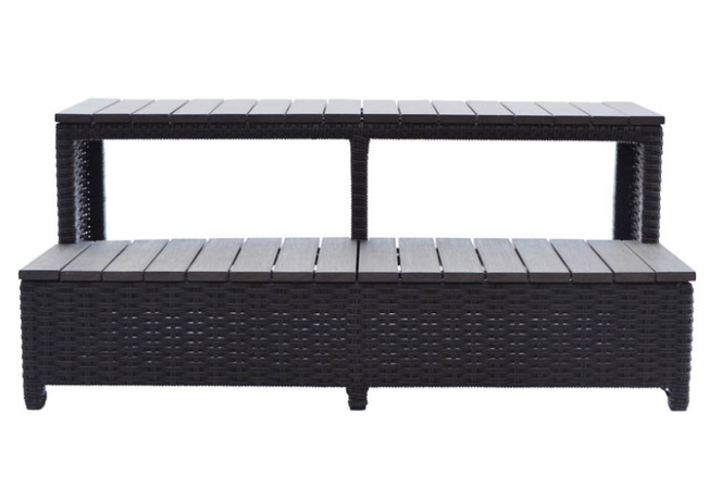 Straight Steps - To Fit Straight Edge Spas - Part Of Square Surround Furniture