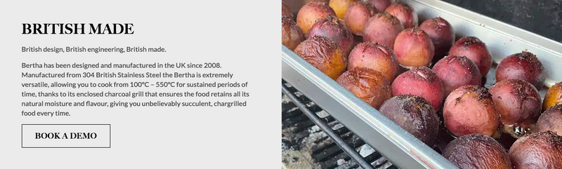 Bertha Professional X Charcoal Oven