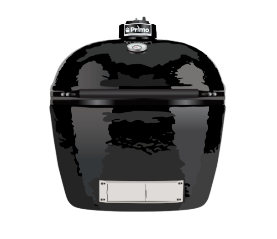 Grillandia Outdoor Kitchen L-Shape Drop-In Electric Plancha, Sink, Berta Multi Oven, Fridge, Double Drawer Fridge, and Primo XL