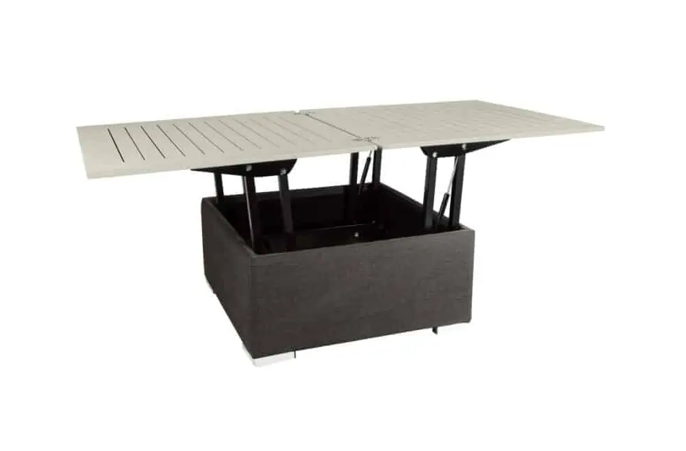 Mambo Del Mar All Weather Outdoor Pop Up Table in a Grey Finish MAM-01-PUT-G