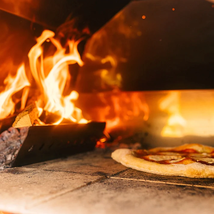 Fontana Lorenzo Rosso Build In Wood Pizza Oven