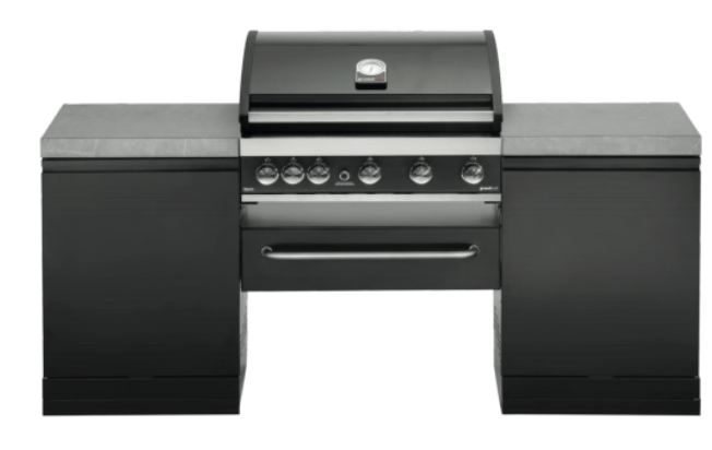 GrandPro Outdoor Kitchen with 5 Burner BBQ, - 2m