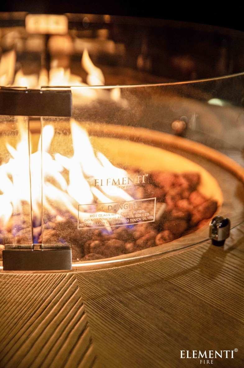 Lafite Barrel Fire Table