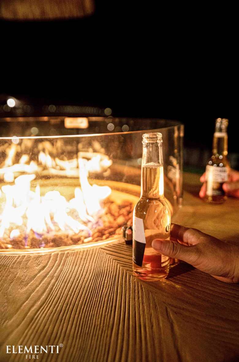 Lafite Barrel Fire Table