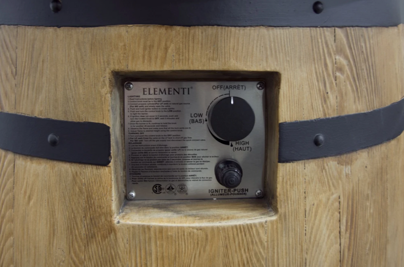 Lafite Barrel Fire Table