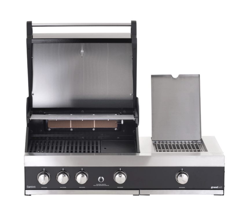 GrandPro Outdoor Kitchen 287 Series Maxim G3 & Side Burner + Sink + Free Pizza Oven