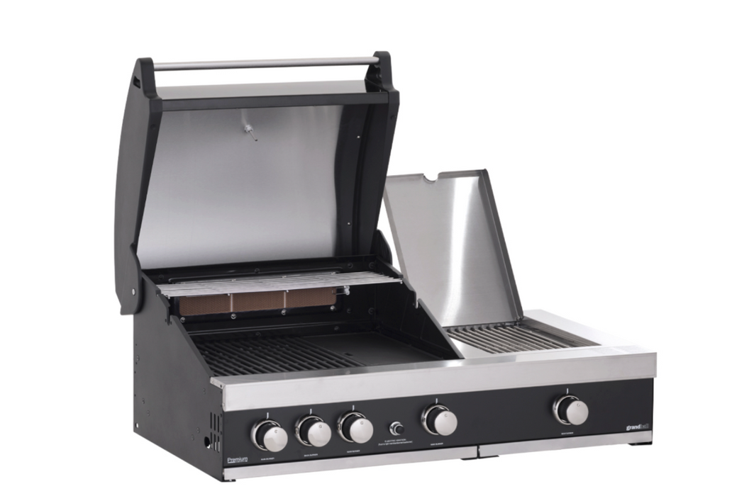 GrandPro Outdoor Kitchen 3.6M Water Fall Series Maxim G3 & Side Burner + Free Pizza Oven