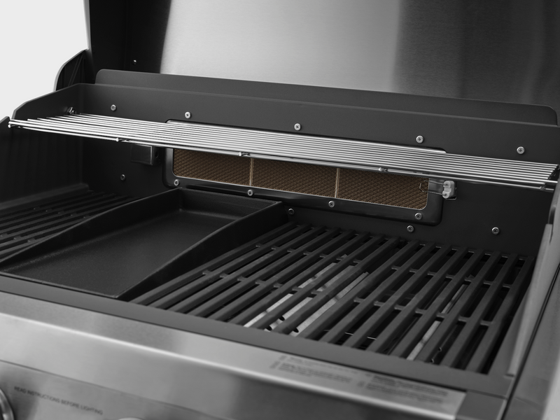 GrandPro Outdoor Kitchen Elite Pro 4 Burner BBQ, Fridge, Sink and WaterFall - 3.4m x 1.5m