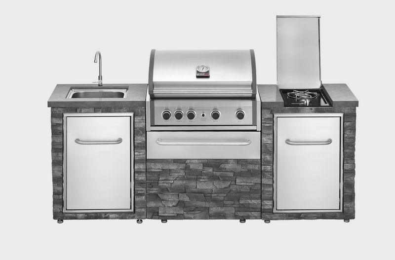 Grand Pro Outdoor kitchen Elite Pro BBQ and Side Burner