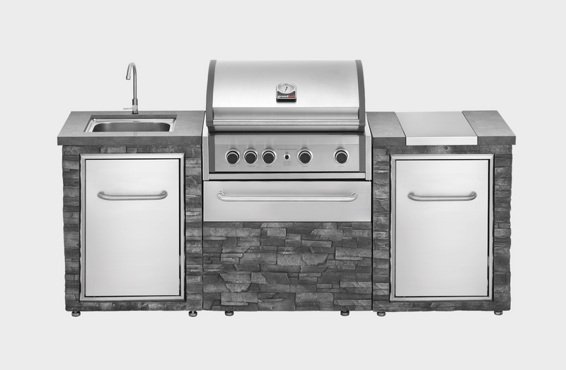 Grand Pro Outdoor kitchen Elite Pro BBQ and Side Burner