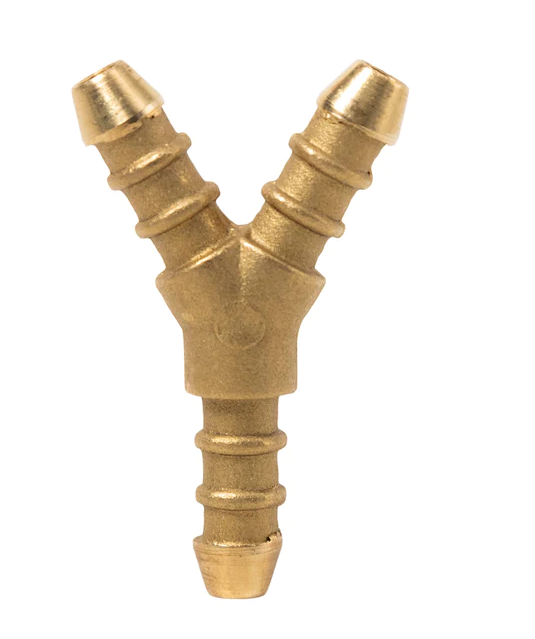 Barbecue Gas Connection 3-Way 10mm Y Hose Nozzle