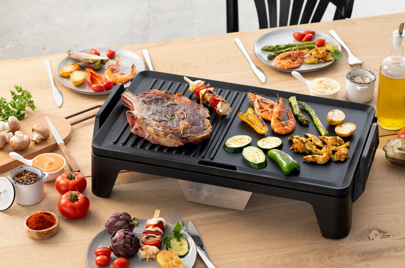Plancha-Gril Power zone Cook & Serve QPL480