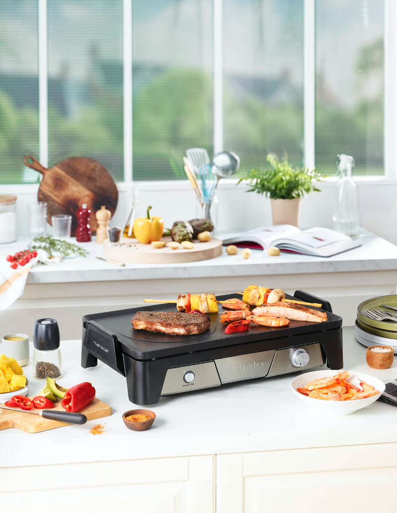 Plancha-Gril Power zone Cook & Serve QPL480