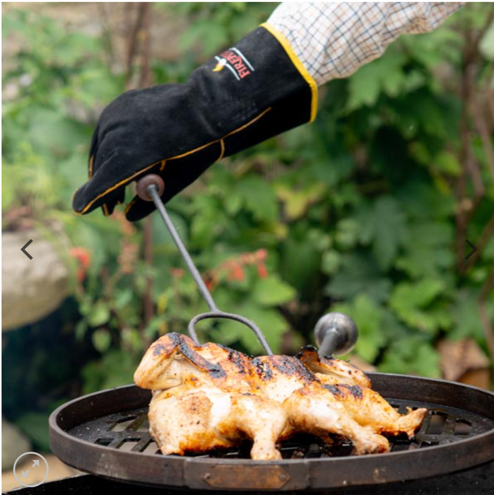 Black Fire Pit BBQ Gloves