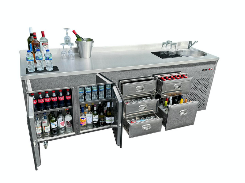Outdoor Climate Refrigerator Bar