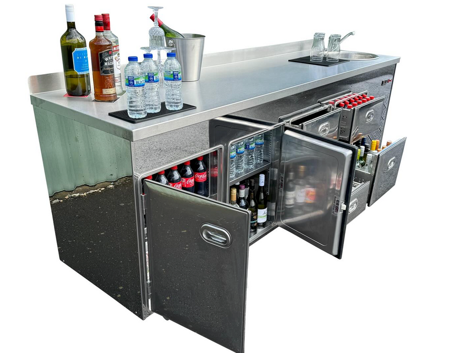 Outdoor Climate Refrigerator Bar