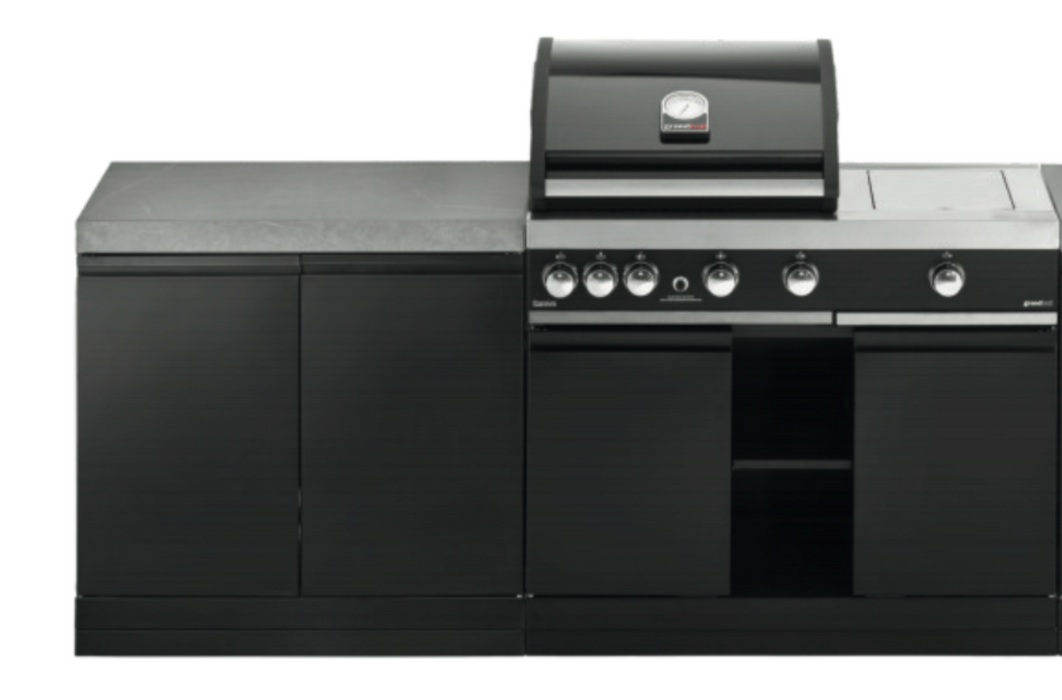 GrandPro Outdoor Kitchen 2M Series Maxim G3 & Side Burner