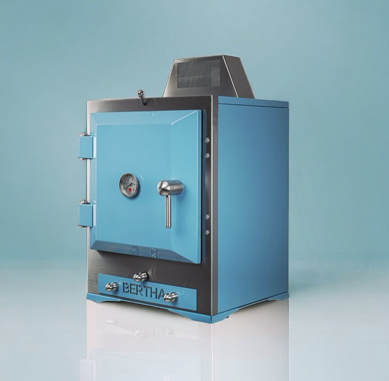 Bertha Professional Inflorescence Charcoal Oven - Cornflower