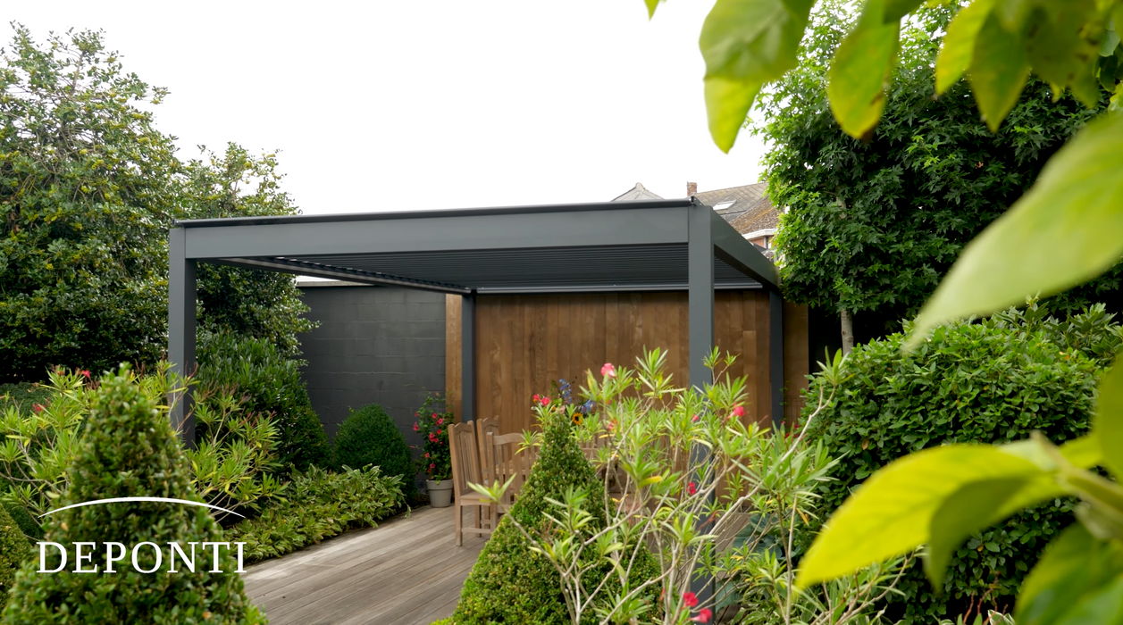 Pinela Roof 350x353 Anthracite Wall mounted