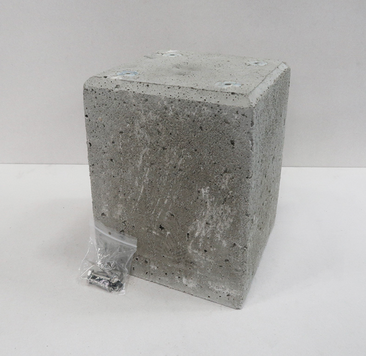 Concrete base solid