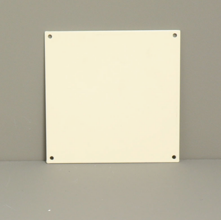 Tube Cover plate 110x110 Cream 9001