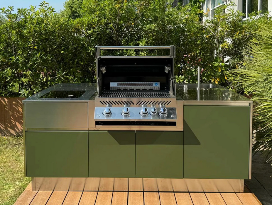 New! Lisa Liberty outdoor kitchen Stainless Steel
