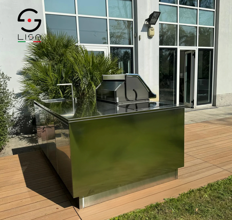 New! Lisa Liberty outdoor kitchen Stainless Steel