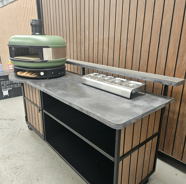 Premium Trolley for Gozney Dome Dual Fuel Pizza Oven
